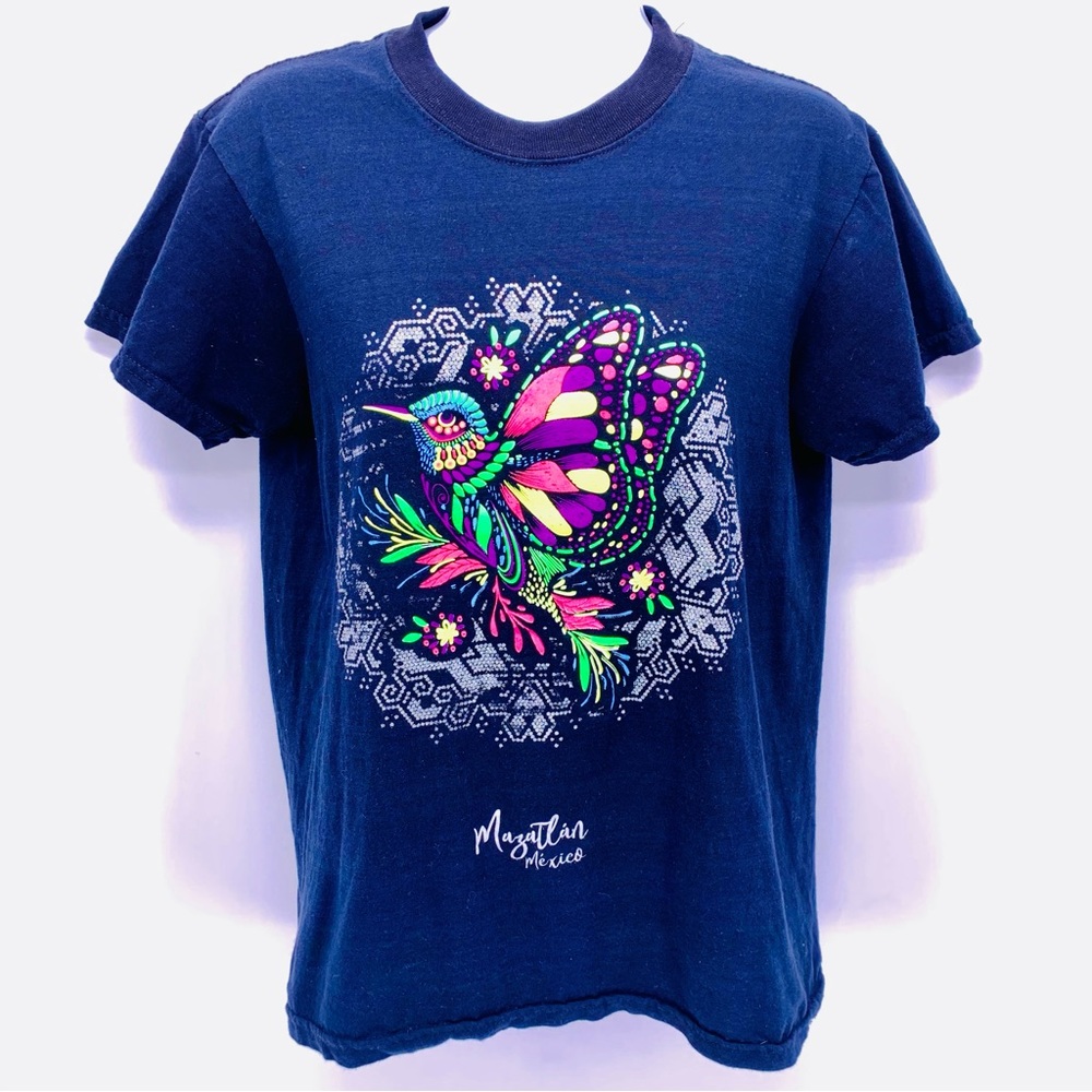 Vintage Mazatlan Mexico Bird T-Shirt Womens Size S